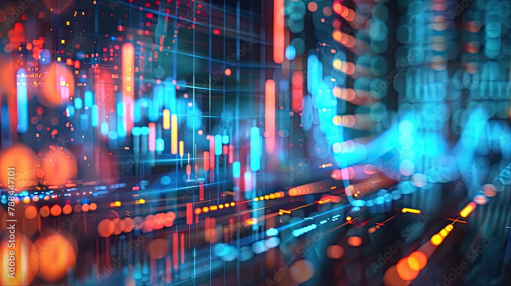 Poster abstract financial algorithms and trading strategies