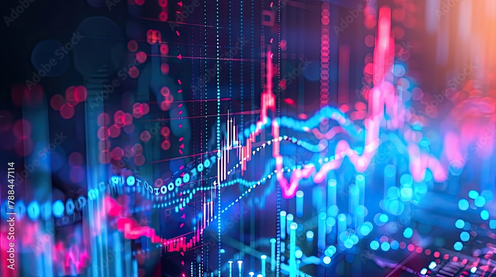 Poster abstract financial algorithms and trading strategies
