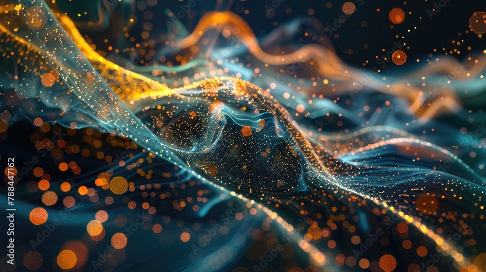 Poster abstract financial algorithms and trading strategies