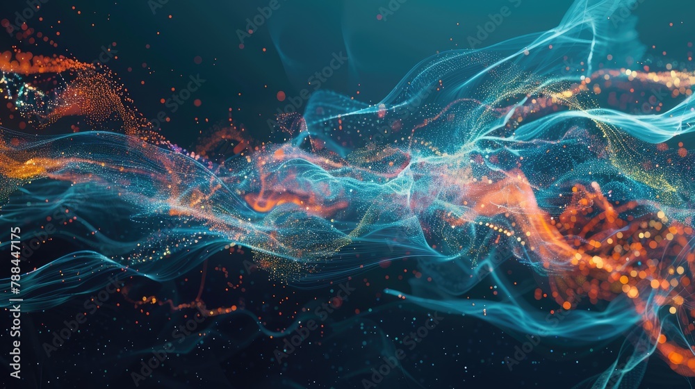 Poster abstract financial algorithms and trading strategies