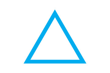 Vector of triangle icon