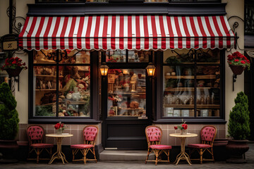 French Bakery with Awning