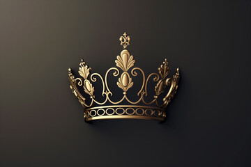 A simple, elegant crown icon representing royalty.