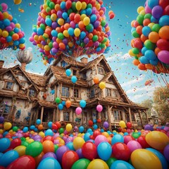 balloons in the market