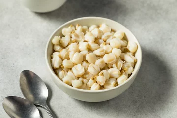  Raw Cooked White Mexican Hominy Corn © Brent Hofacker