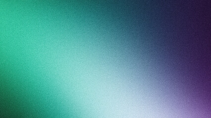 Abstract green and purple noise texture background. Gradient wave, blurred noise textured.