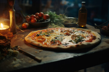 Wood-Fired Pepperoni Pizza - 788474743