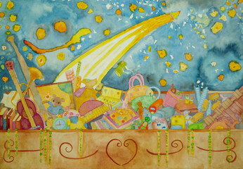 宝箱のイラスト