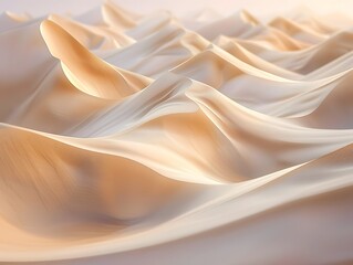 Obraz premium Abstract representation of sand dunes