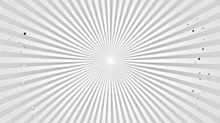 Abstract Optical Illusion, Monochrome radial pattern creating a hypnotic optical illusion.