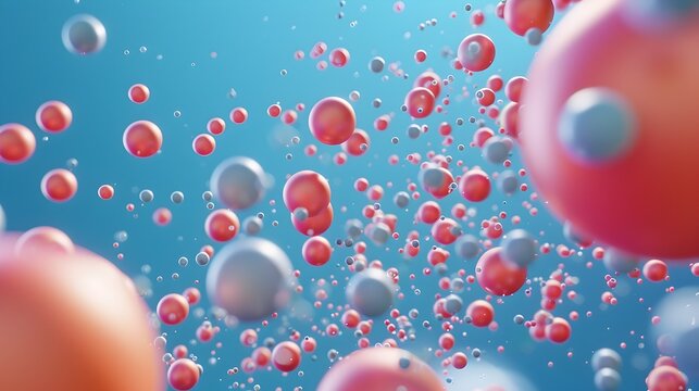 3D Clay Render: Illustrating Complex Data Relationships Through a Scatter Plot