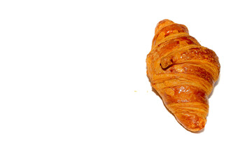 delicious traditional french croissant
