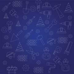 1st may Happy Labor Day Creative Post Design