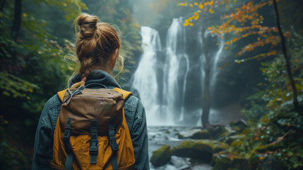 Hiking in nature or enjoying outdoor activities, someone highlights the physical and mental health benefits of spending time outdoors, encouraging viewers to connect with nature for wellbeing.