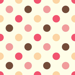 seamless patterns with Valentine's Day items. Vector graphics.