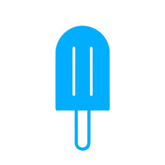 Popsicle icon vector graphics element silhouette sign symbol illustration on a Transparent Background