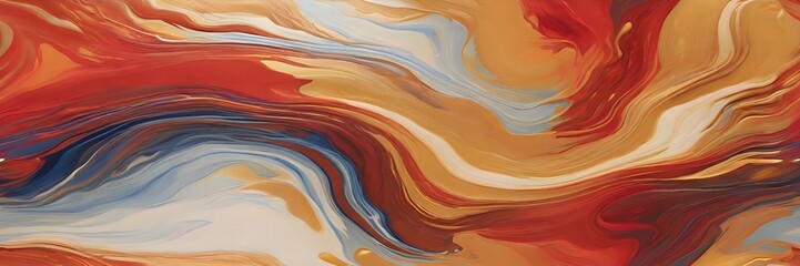 Vibrant Abstract Marble Texture Background With Multiple Colors, Liquid Paint Acrylic Wallpaper, Acrylic Marble Background