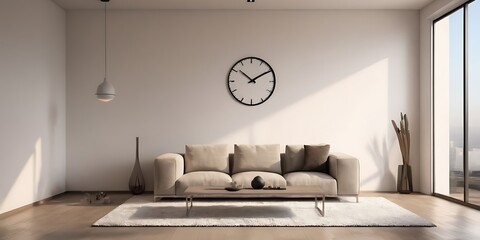Serene Minimalist Living Space with Elegant Simplicity / Espa&ccedil;o de Vida Minimalista Sereno com Simplicidade Elegante