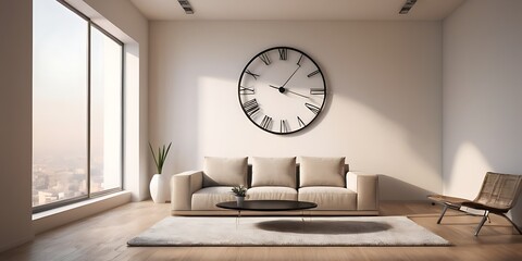 Serene Minimalist Living Space with Elegant Simplicity / Espa&ccedil;o de Vida Minimalista Sereno com Simplicidade Elegante