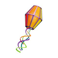 3D Traditional Colorful Paper Balloon for Brazilian June Party São João Decoration with...