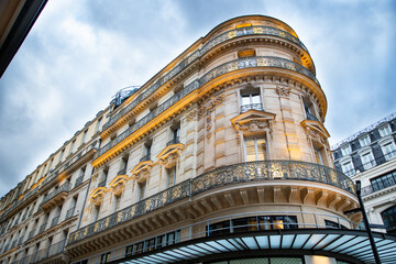 classical architecture in Paris  France