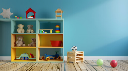 Cozy Children's Room with Toys and Window