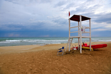 Marina Di Salve Beach Puglia Italy