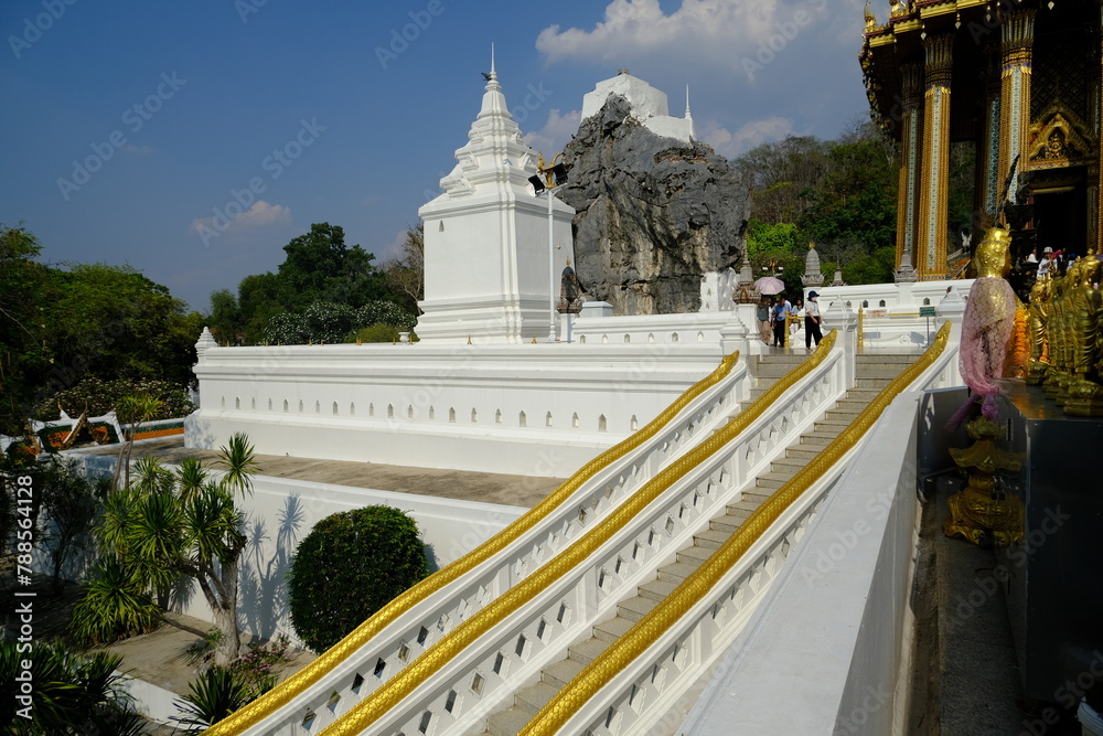 Wall mural buddha statue,temple,thailand, thai temple,Phra Phutthabat,wat Phra Phutthabat,Wat Phra Phutthabat Ratchaworamahawihan 