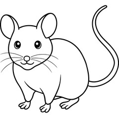 mouse with cheese illustration mascot,mouse silhouette,mouse vector,icon,svg,characters,Holiday t shirt,black mouse drawn trendy logo Vector illustration,mouse line art on a white background
