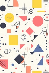 Simplistic abstract pattern