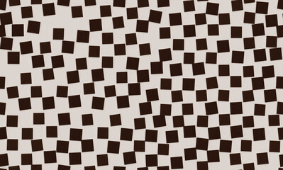 Coffee. Geometric pattern. Abstract seamless pattern. AI generated.