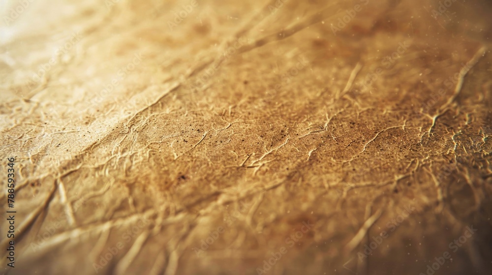 Poster Close up of a piece of paper on a table. Suitable for office or education concepts