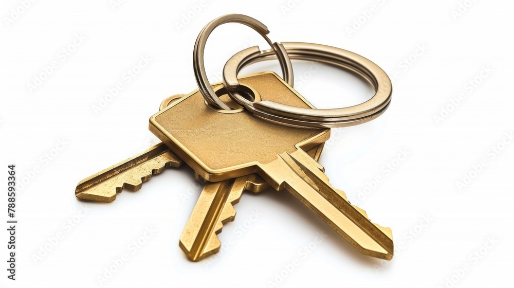 Poster A bunch of keys sitting on top of each other. Suitable for security or access concepts