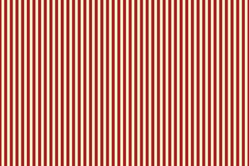 Background of narrow straight vertical stripes in red and beige yellow colors. Seamless repeating stripy vector pattern. eps 10