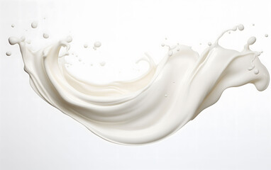Splash of Pure White Milk