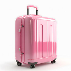 Modern Pink Hardshell Suitcase