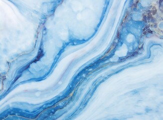 Fototapeta premium Marble ink colorful. Blue marble pattern texture abstract background. can be used for background.
