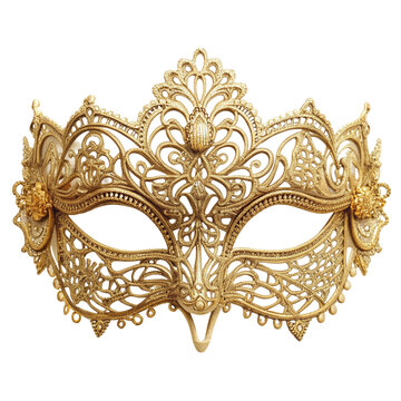 lace masquerade mask isolated on transparent background, element remove background, element for design
