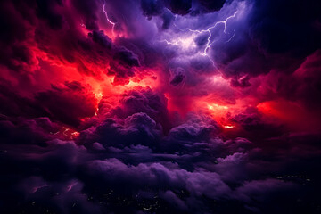 Fototapeta premium Abstract space background with nebula, stars and galaxies. 3D rendering