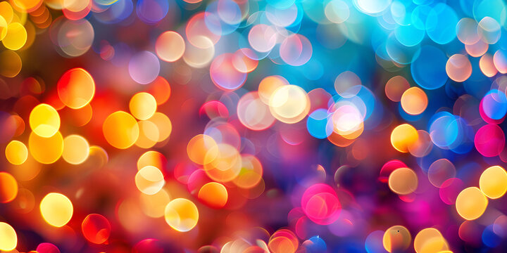 Bokeh lights background effect blurred wallpaper christmas lights bokeh glitter Colorful Blurred abstract background for birthday, anniversary, wedding, new year eve or Christmas
