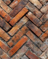 Close up of a brick wall made of bricks