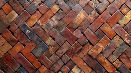 Close up of a brick wall