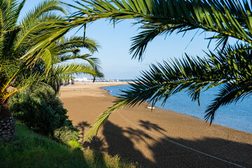 Garbi Beach, San Carlos de la Ràpita, Dorada Coast, Tarragona, Cataluña, Spain.