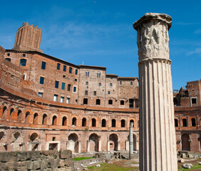 Corinthian column, Roman Forum, Rome