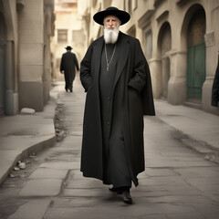 Żydowski ortodoks - obrazy, fototapety, plakaty