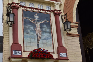 Cristo en las calles de Granada