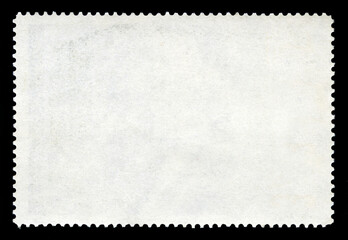 Naklejka premium Blank Postage Stamp