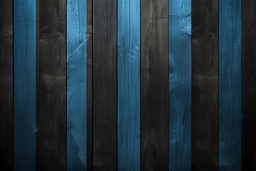 Black and blue stripes on dark grey wood background, iPhone wallpaper - obrazy, fototapety, plakaty
