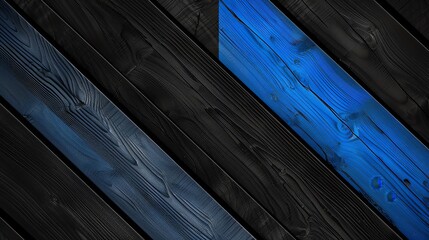 Black and blue wood grain background, simple lines, black gray stripes, mobile phone wallpaper - obrazy, fototapety, plakaty