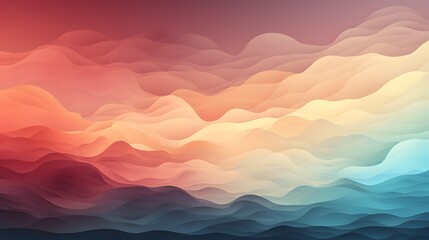 a retro gradient background enriched by grain texture, depicted in high resolution against a classic ivory tone.